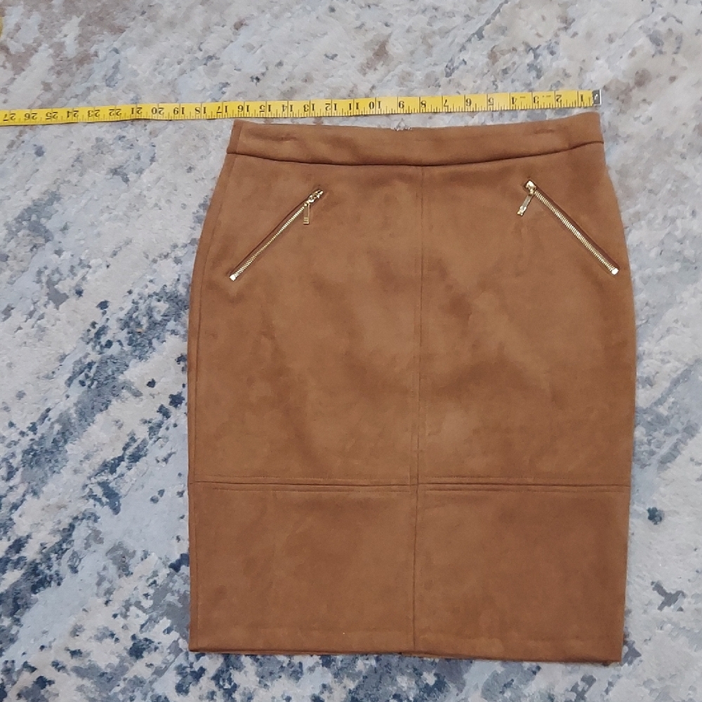 Ivanka Trump Tan Pencil Skirt for Work